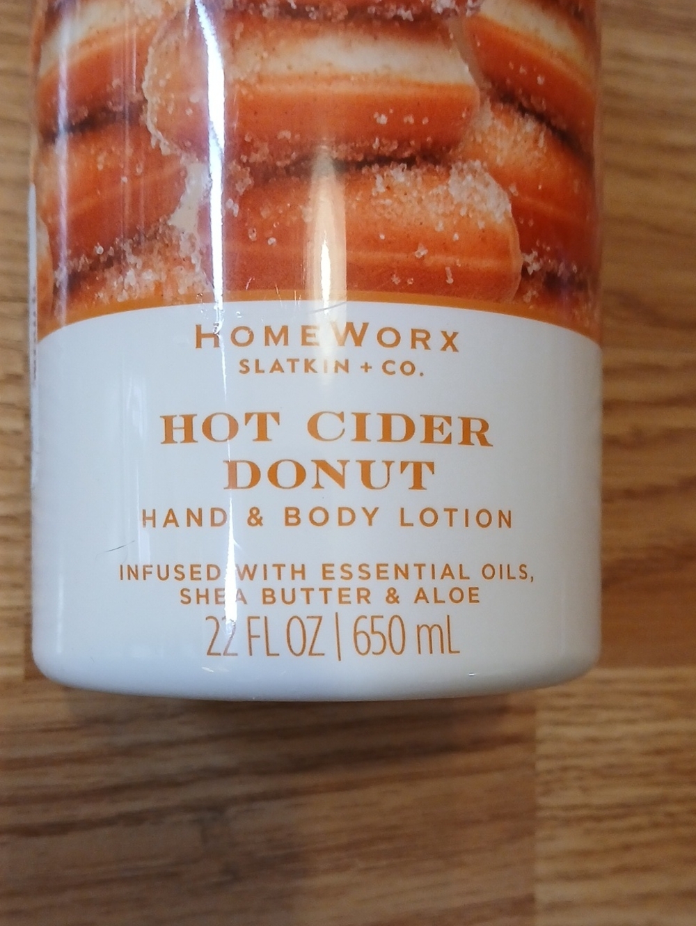 Hot Cider Donut Homeworx Hand Body Lotion 22 Oz NEW